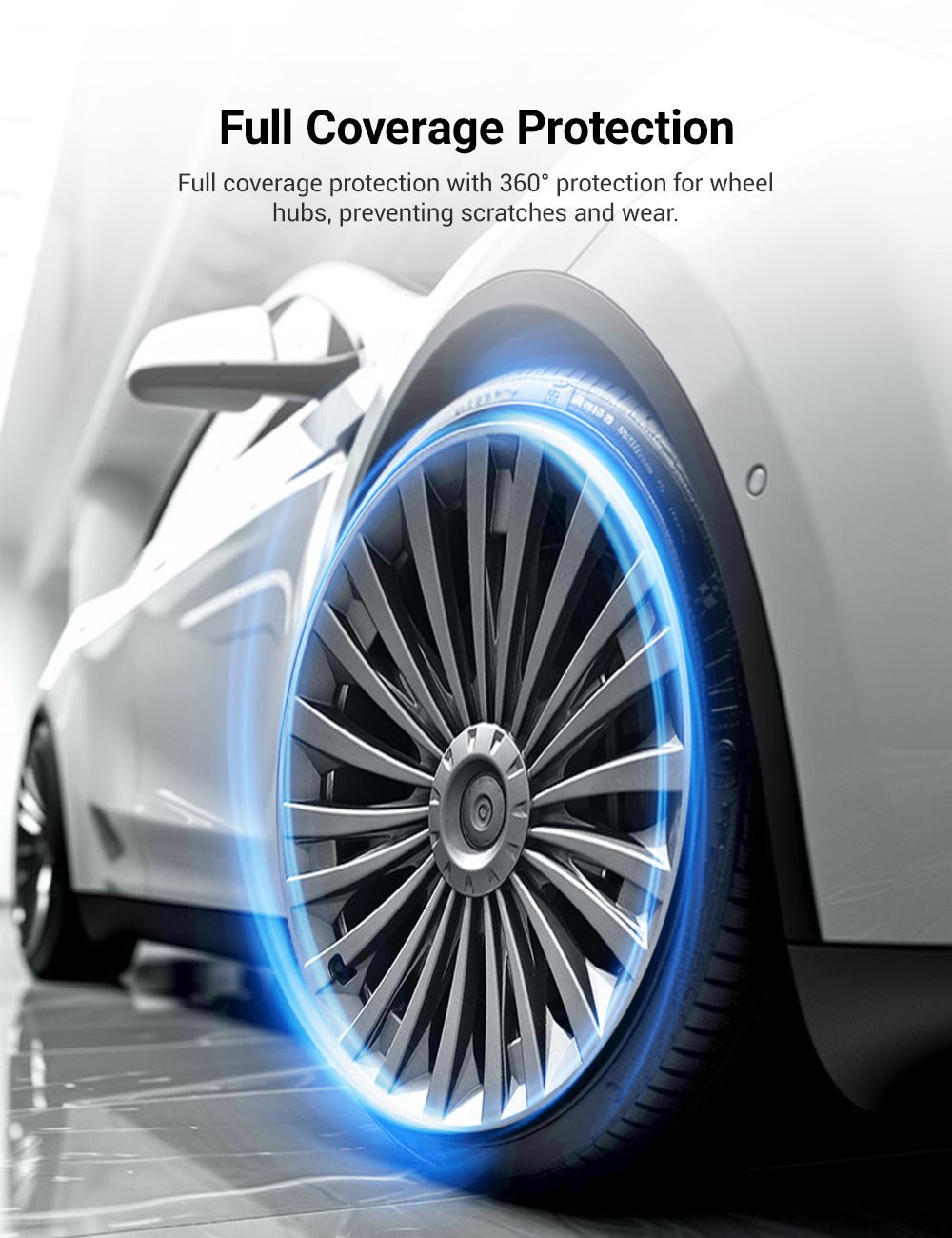 19″ Riku Wheel Covers for Tesla Model Y