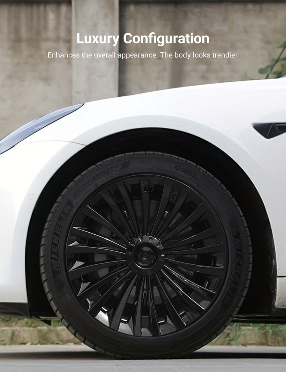 19″ Riku Wheel Covers for Tesla Model Y