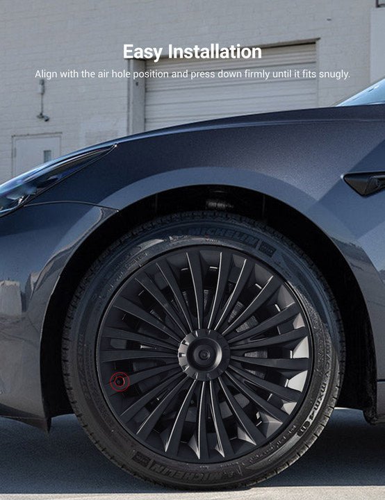 19″ Riku Wheel Covers for Tesla Model Y