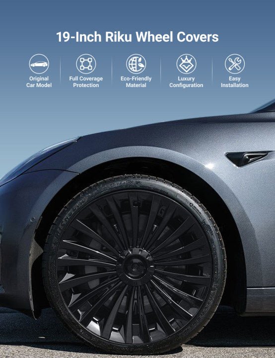 19″ Riku Wheel Covers for Tesla Model Y