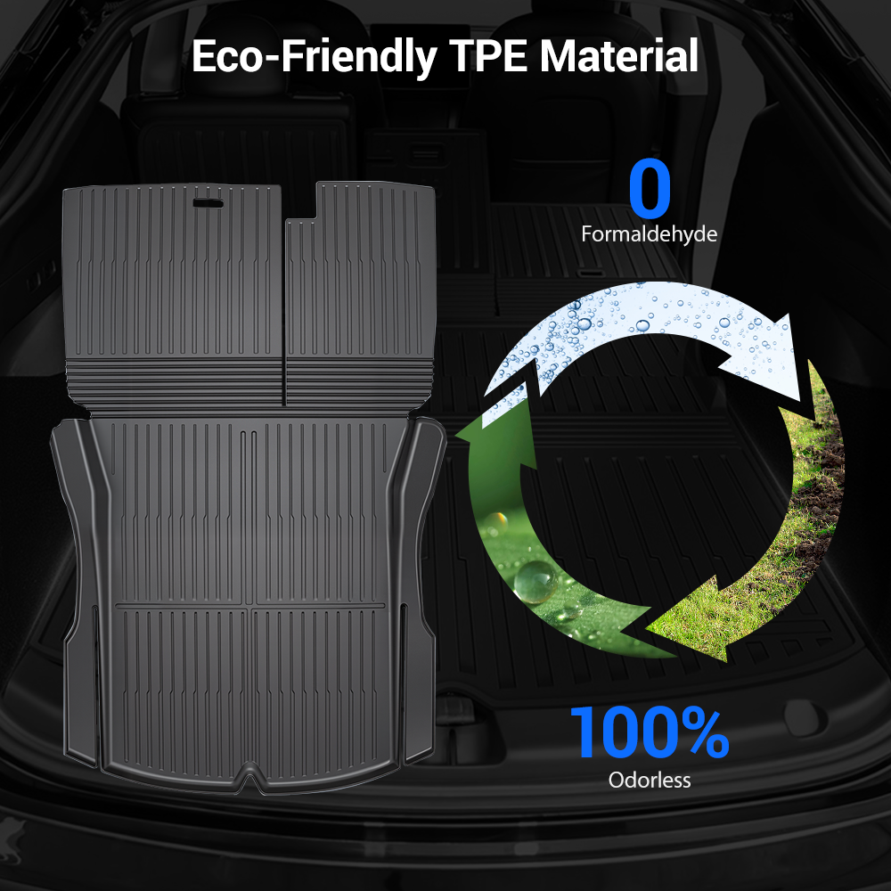 Trunk Mat With Backrest Mat for Model 3 Highland