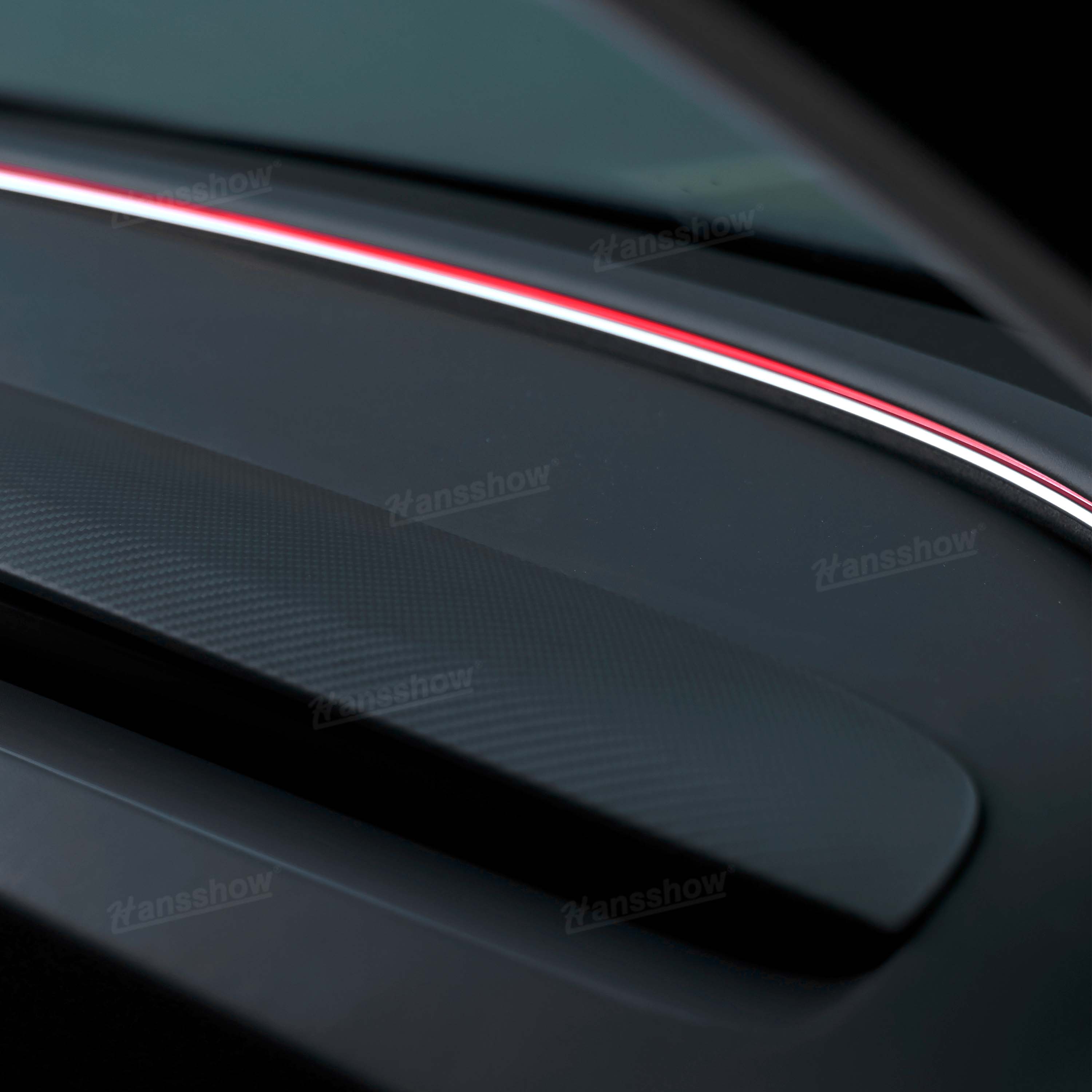 Tesla Dashboard Panel Trim Replacement In Real Carbon Fiber for Model 3 Highland & Y Juniper
