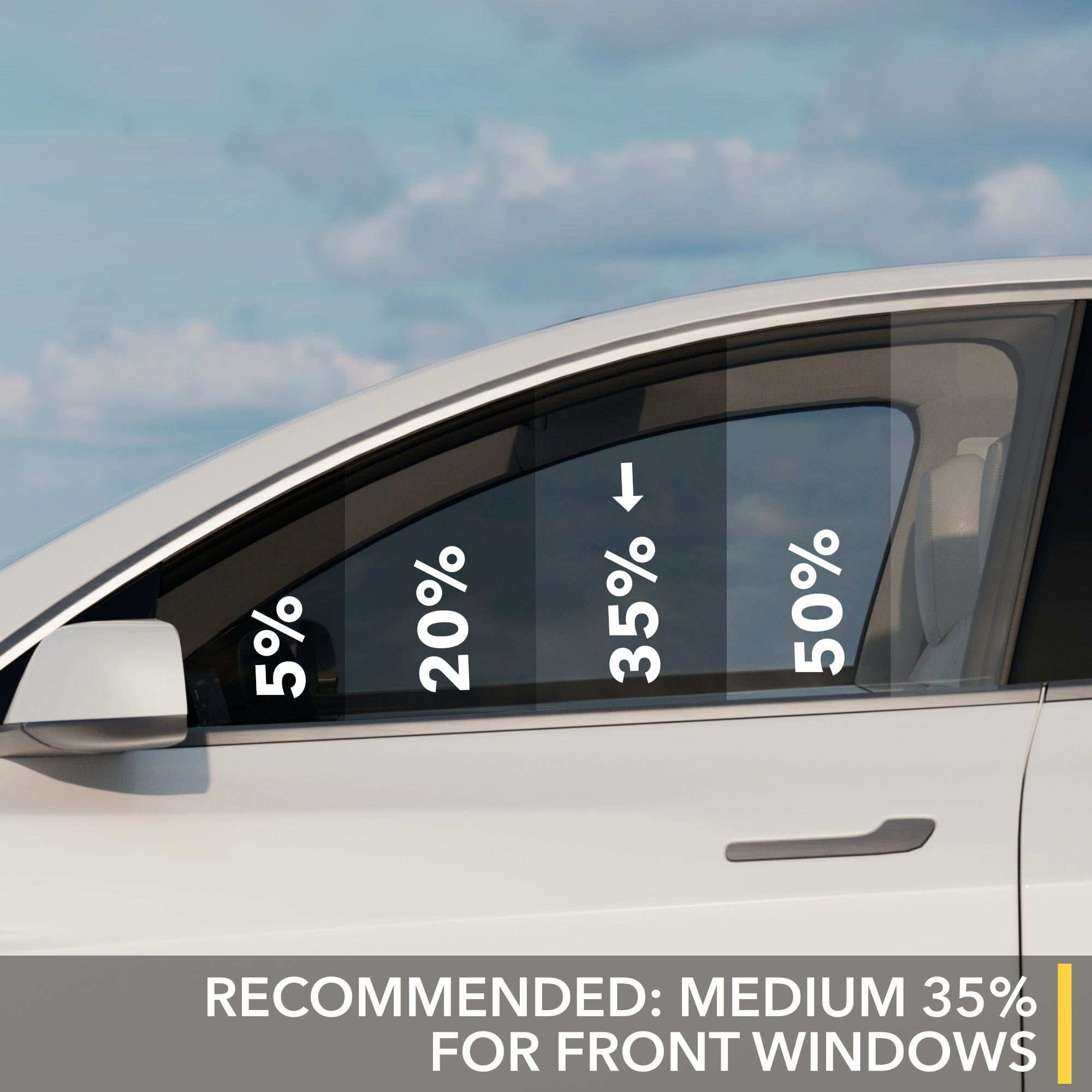 Nano Ceramic Windows Tint | Tesla Model Y 2019-2025