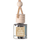 Iced Vanilla Woods Scented Car Freshener