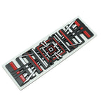 3D Metal Letter Emblem Badge | Multiple Styles | 3M Adhesive | Custom Lettering
