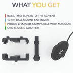 Dashboard Phone Mount / Charger | Tesla Model S & Model X Refresh