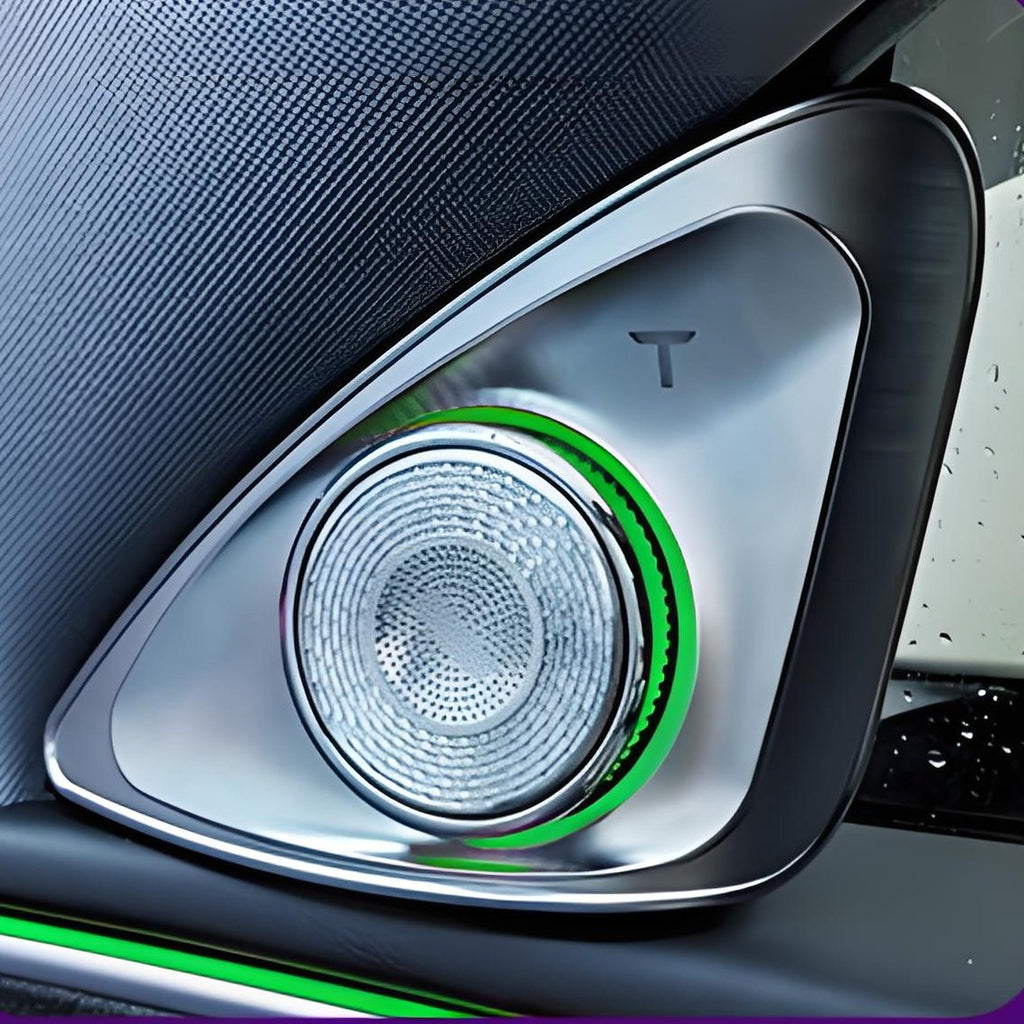 4D Rotating LED Ambient Tweeter Speakers for Model Y Juniper / Model 3 Highland