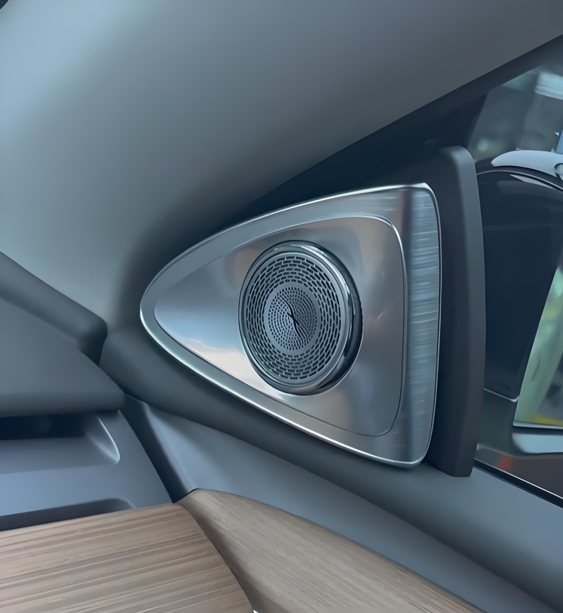 4D Rotating LED Ambient Tweeter Speakers for Model Y Juniper / Model 3 Highland