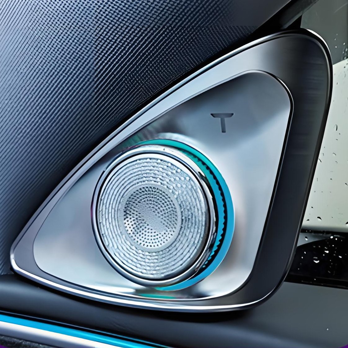 4D Rotating LED Ambient Tweeter Speakers for Model Y Juniper / Model 3 Highland