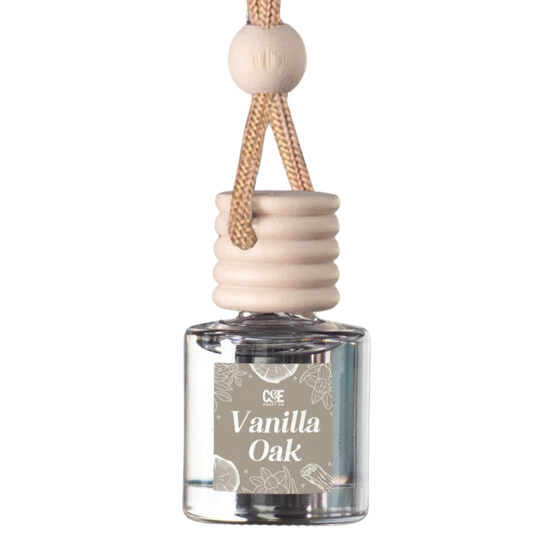 Vanilla Oak Scented Car Freshener