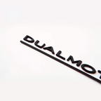 Performance Tail Dual Motor Badge for Tesla | ABS | 2 Colors | 3M Adhesive