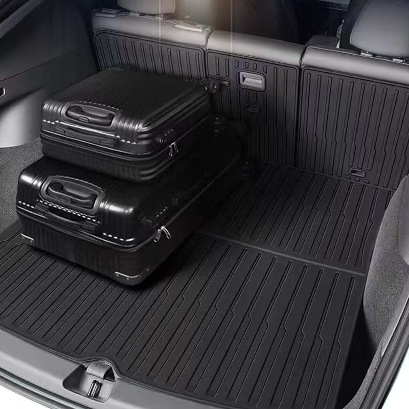 Trunk Mat with Backrest Mat for Model Y Juniper | TPE | Waterproof |