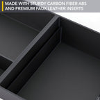 Lower Center Console Organizer | Tesla Model S / Tesla Model X 2021-2026