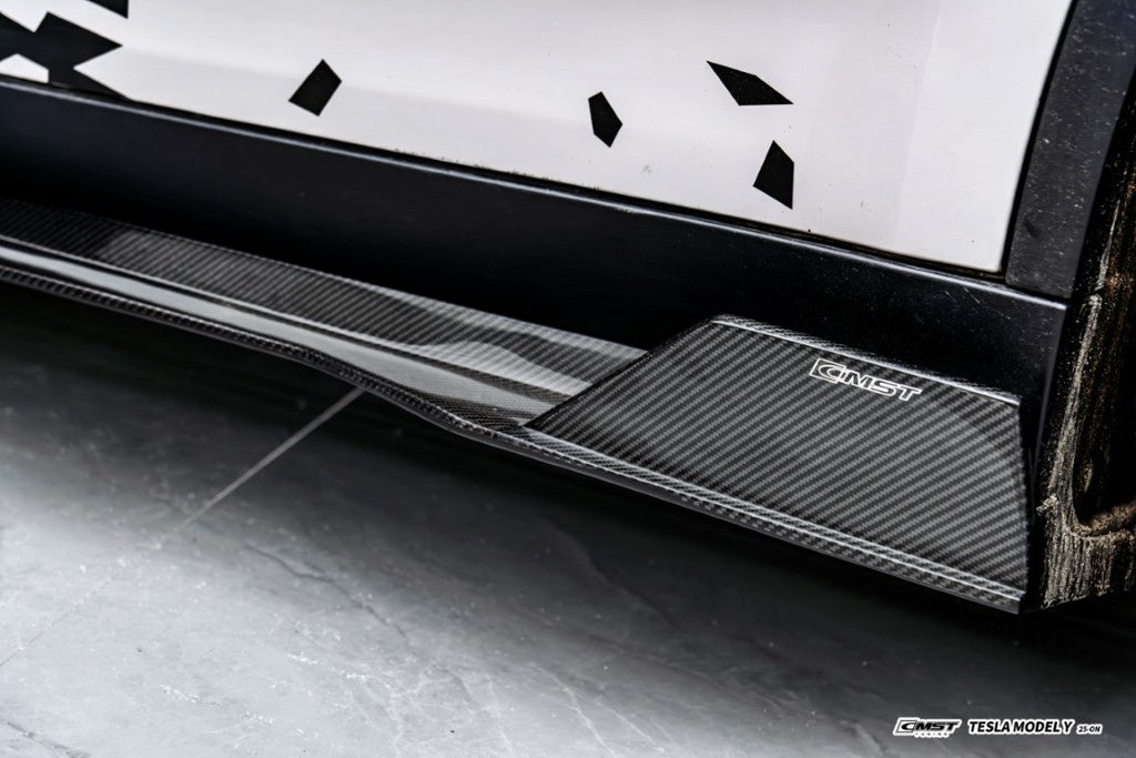 CMST Tuning V1 Side Skirts for Tesla Model Y Juniper 2026-ON Carbon Fiber / FRP