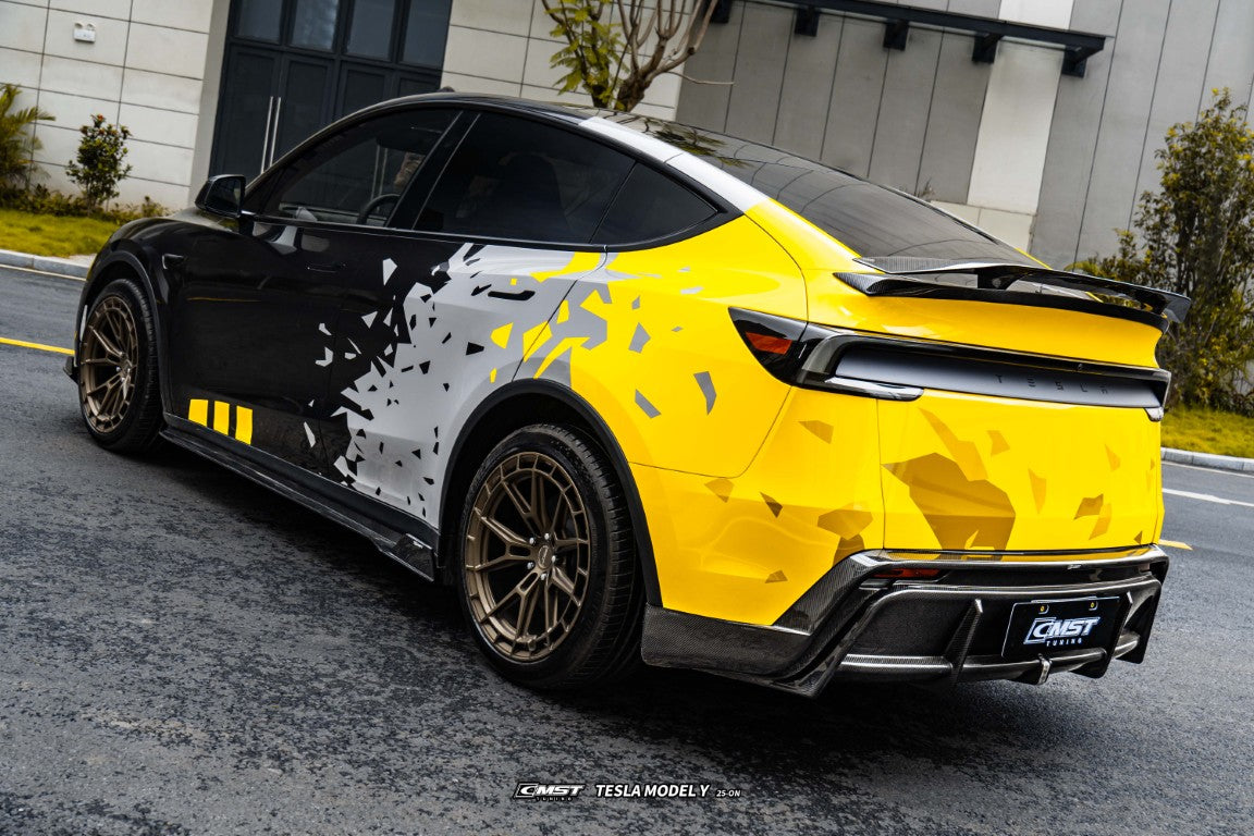 CMST Tuning V1 Side Skirts for Tesla Model Y Juniper 2026-ON Carbon Fiber / FRP