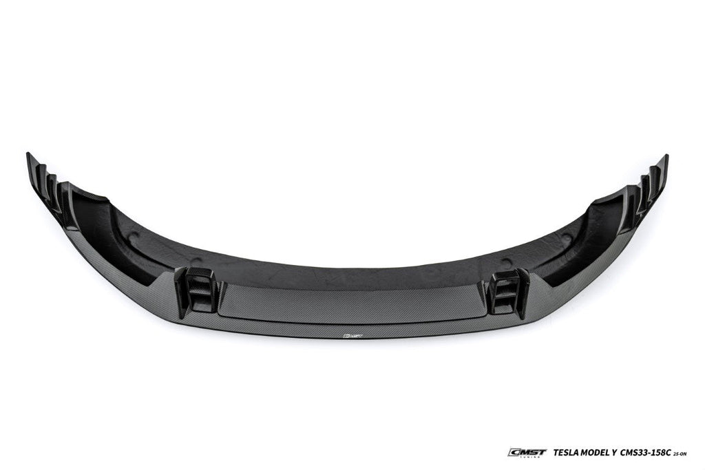 CMST Tuning V2 Front Lip for Tesla Model Y Juniper 2026-ON Carbon Fiber / FRP