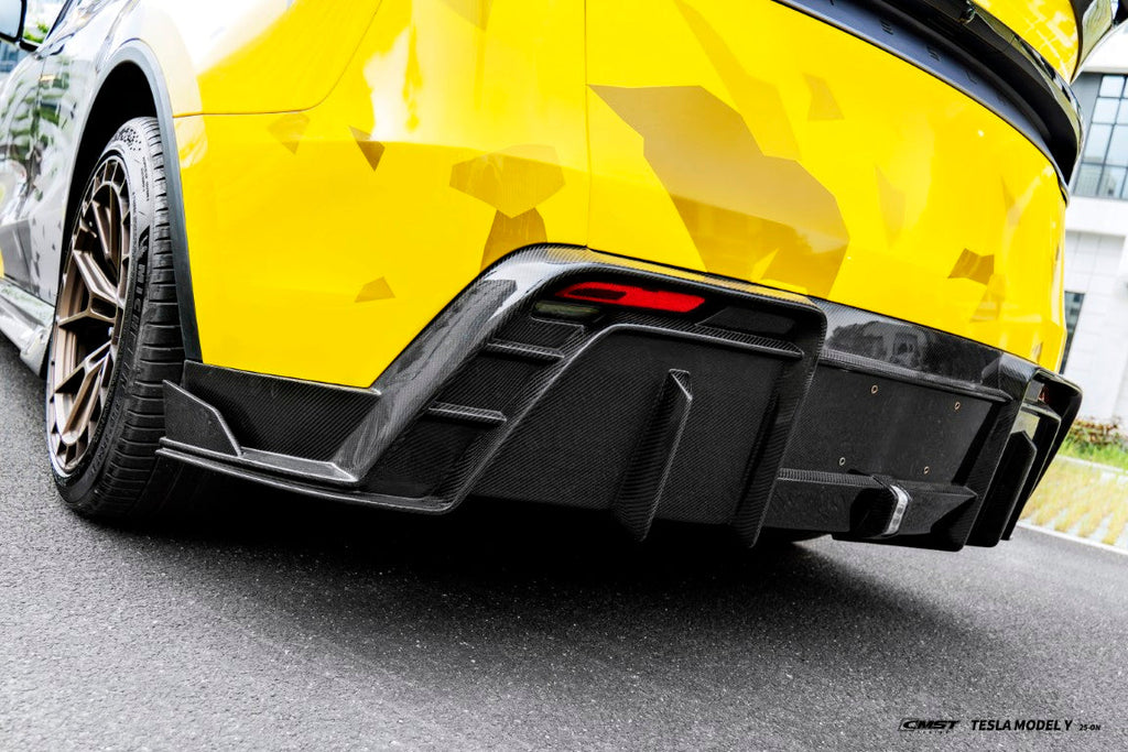 CMST Tuning V2 Rear Diffuser for Tesla Model Y Juniper 2026-ON Carbon Fiber / FRP