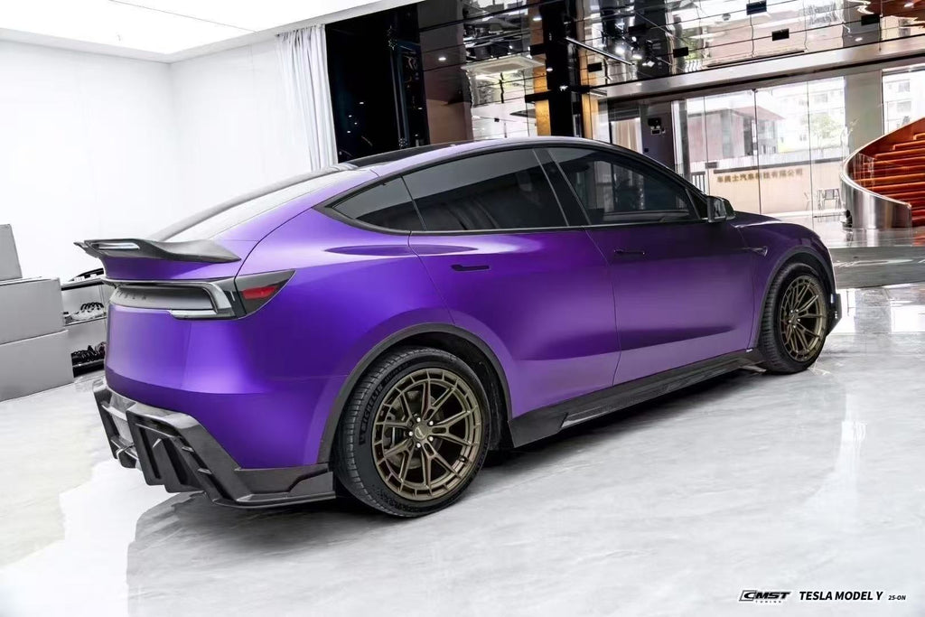 CMST Tuning V2 Side Skirts for Tesla Model Y Juniper 2026-ON Carbon Fiber / FRP