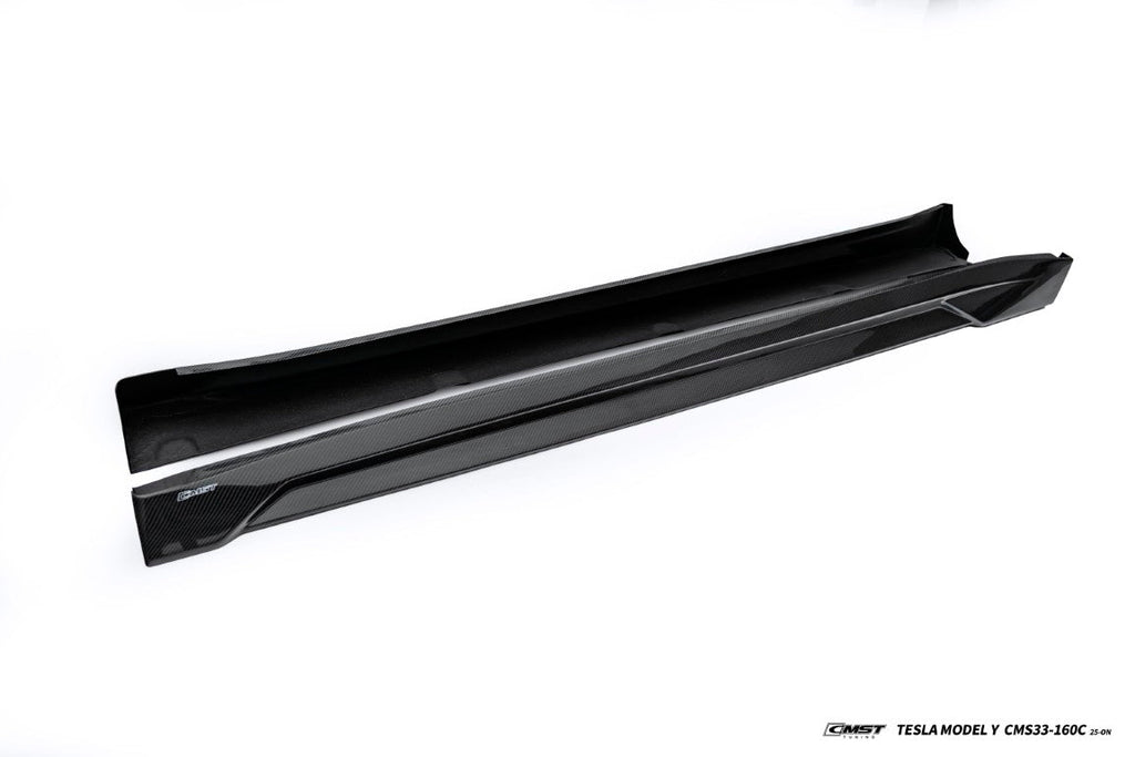 CMST Tuning V2 Side Skirts for Tesla Model Y Juniper 2026-ON Carbon Fiber / FRP