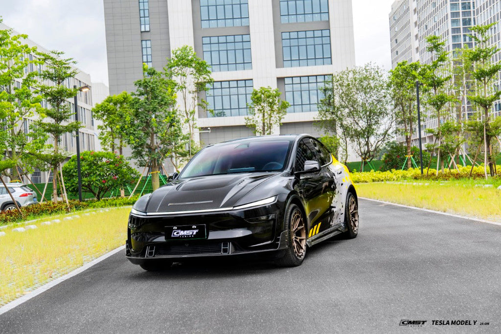 CMST Tuning V2 Side Skirts for Tesla Model Y Juniper 2026-ON Carbon Fiber / FRP