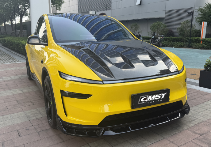 CMST Tuning Front Lip for Tesla Model Y Juniper 2026-ON ABS