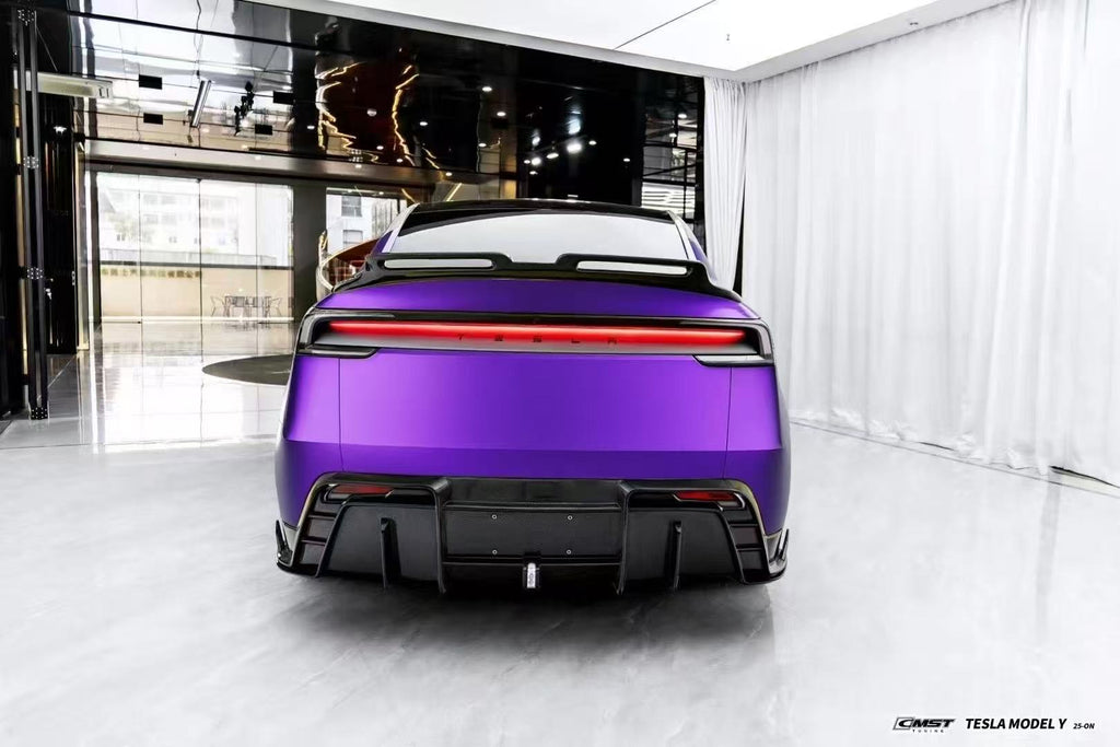 CMST Tuning V2 Rear Spoiler for Tesla Model Y Juniper 2026-ON Carbon Fiber / FRP