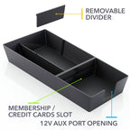 Lower Center Console Organizer | Tesla Model S / Tesla Model X 2021-2026