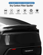 Performance Style Dry Carbon Fiber Spoiler for Model Y Juniper 2025+ |