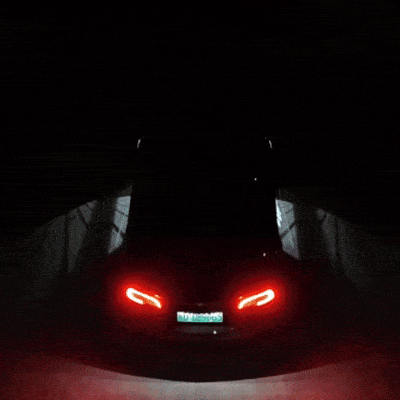 Angel Wings Rearview Mirror Welcome Light for Model 3 Highland & Model Y Juniper |