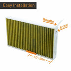 Cabin Air Filter Moisture Barrier Clip (Bad Smell Fix) for Tesla Model Y and 3