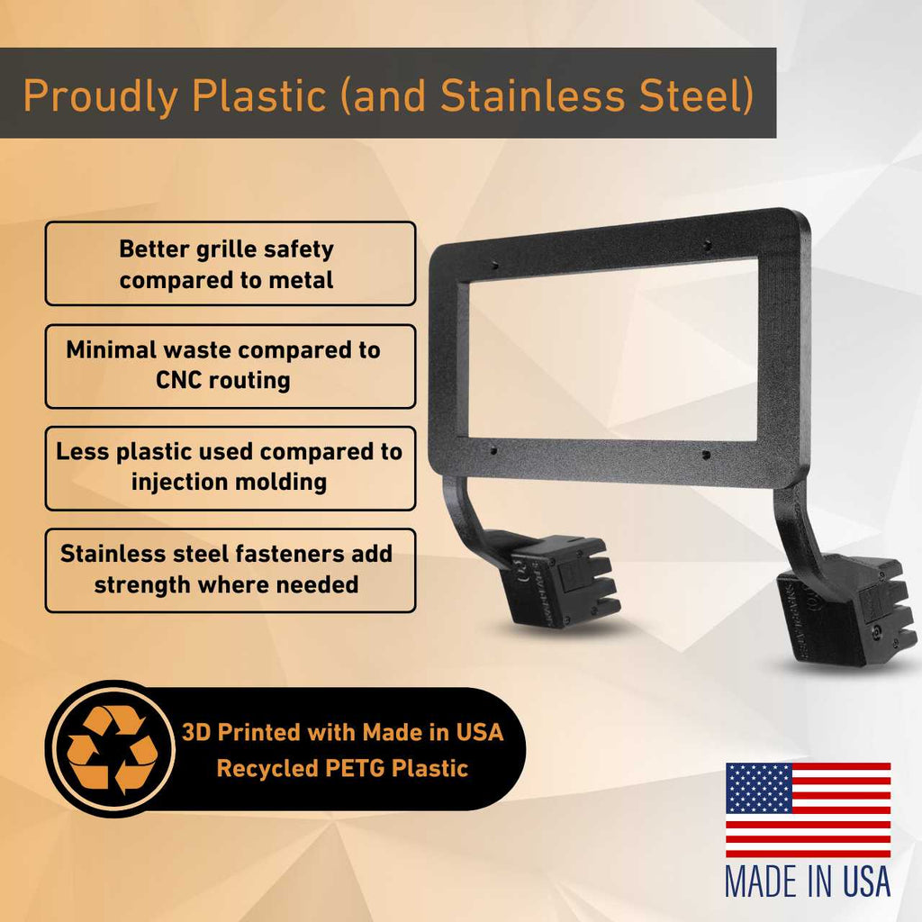 Tesla Model 3 SnapPlate Front License Plate Holder