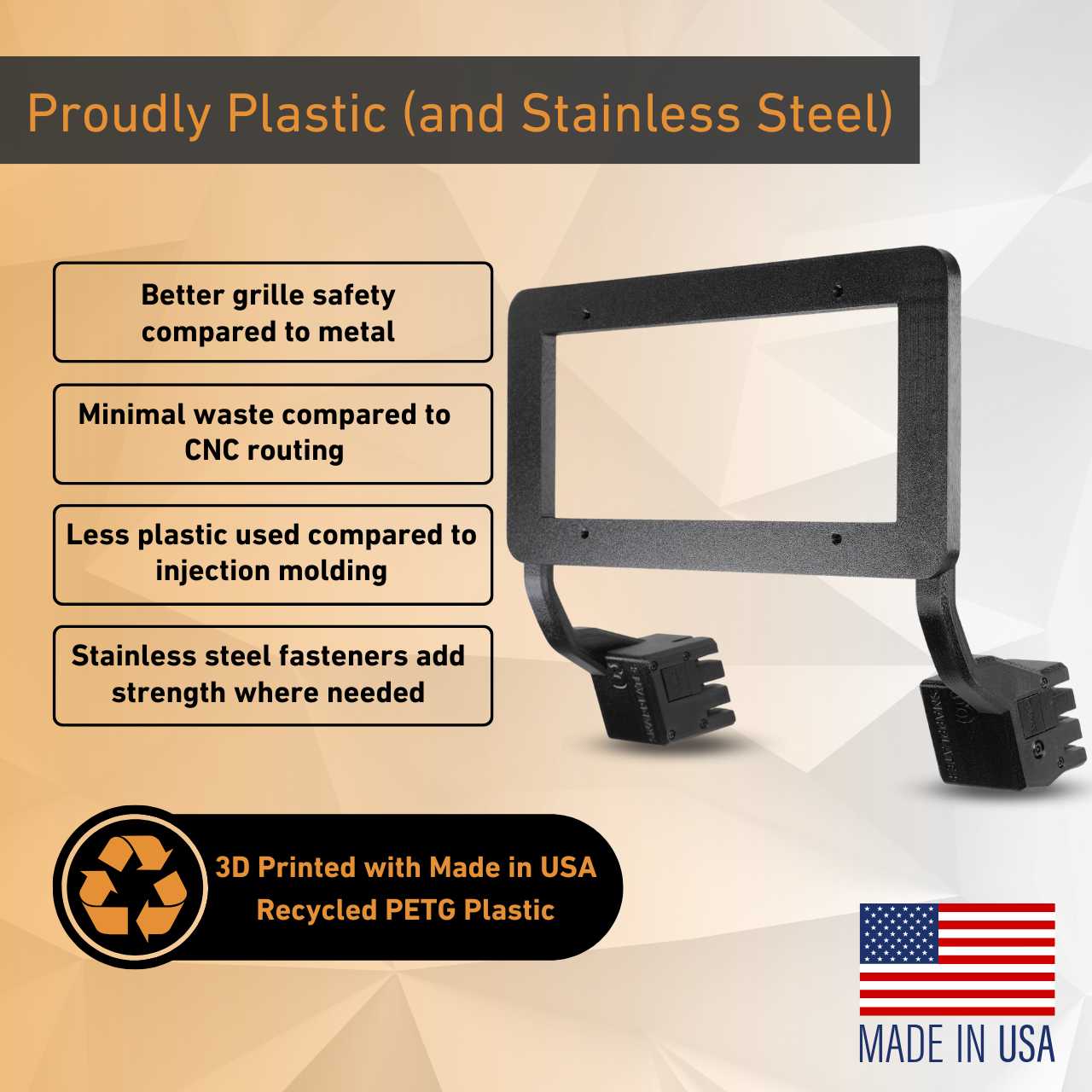 Tesla Model 3 SnapPlate Front License Plate Holder