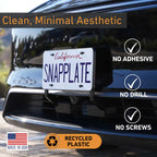Tesla Model Y SnapPlate Front License Plate Holder