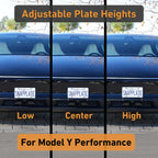 Tesla Model Y SnapPlate Front License Plate Holder