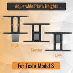 Tesla Model S SnapPlate Front License Plate Holder