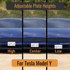 Tesla Model Y SnapPlate Front License Plate Holder