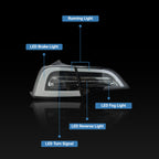 Model 3/Y Venom Style Tail Lights丨Stylish Upgrade |