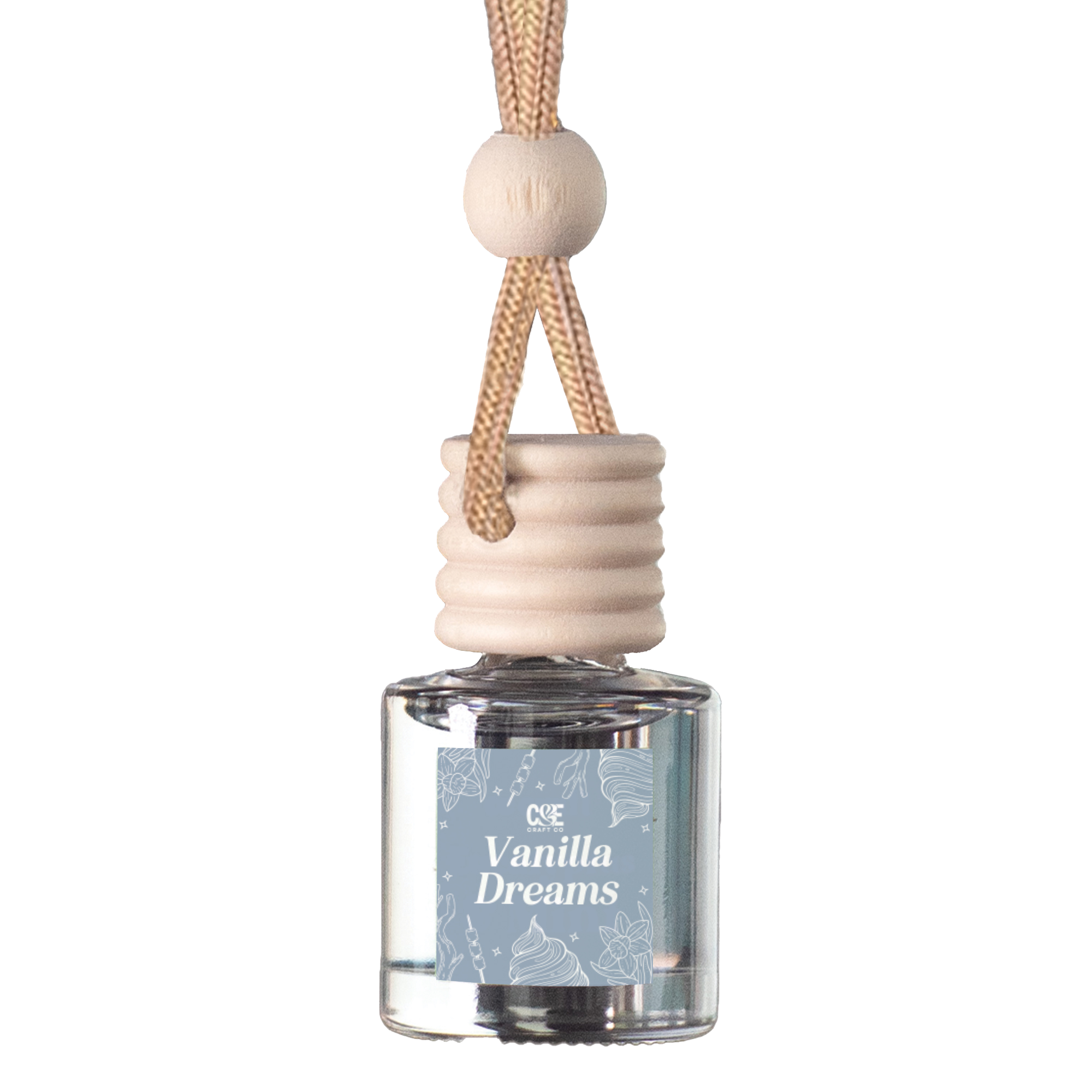 Vanilla Dreams Scented Car Freshener