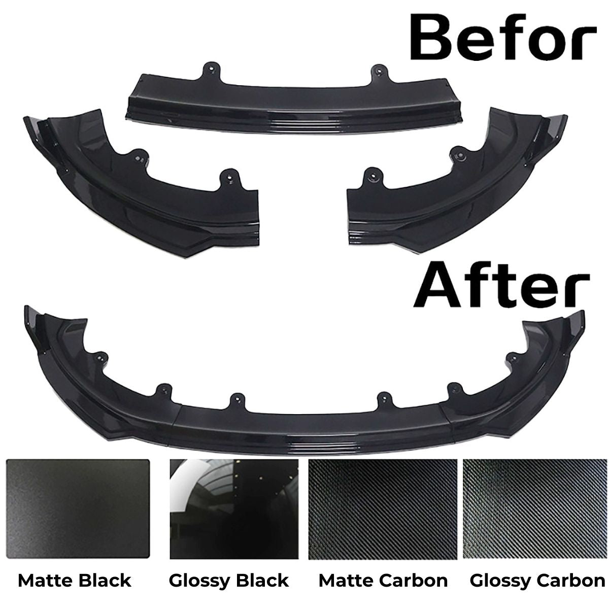 ABS Front Lip Spoiler for Model Y Juniper |
