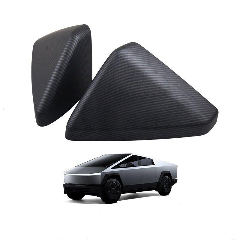ABS Mirror Covers for Cybertruck | Carbon Fiber Pattern | 2 Finishes |