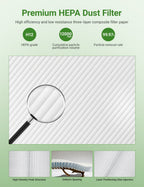 HEPA Activated Carbon Cabin Air Filter for Model 3 & Model Y (2-Pack)