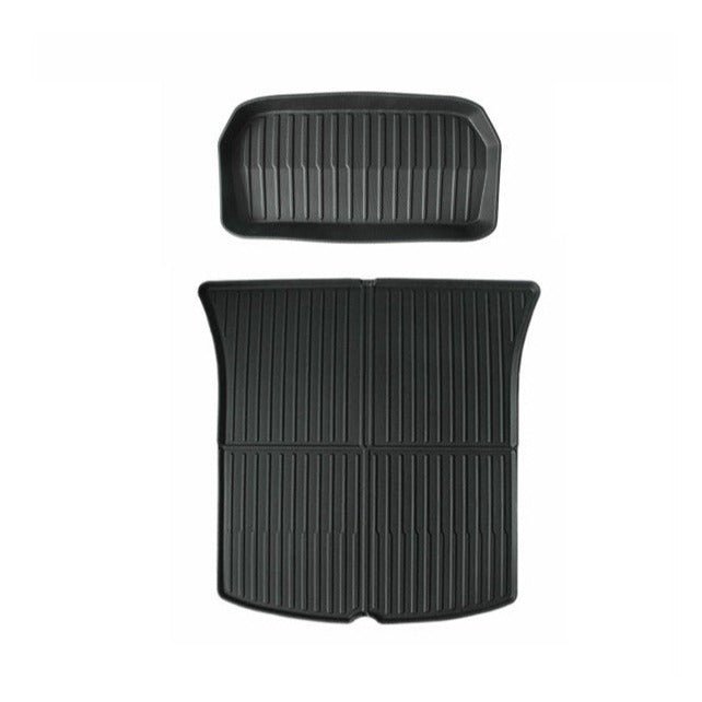 All Weather Front And Rear TPE Trunk Mat for Model Y |