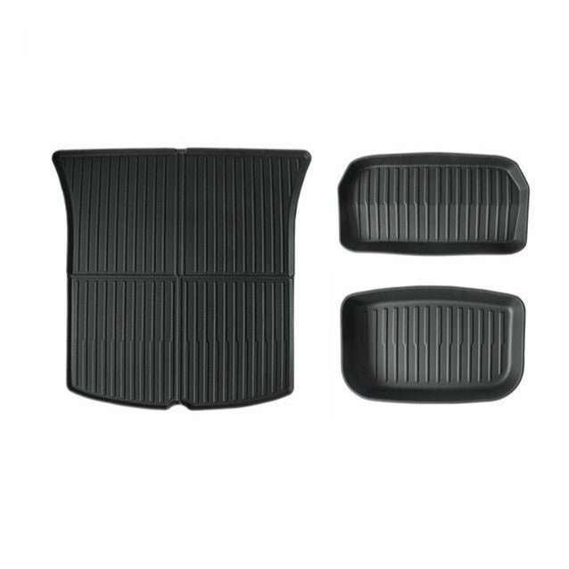 All Weather Front And Rear TPE Trunk Mat for Model Y |