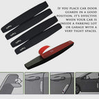 Rubber Door Edge Guards for Tesla | Universal Fit | 3M Adhesive | Heat & Cold Resistant