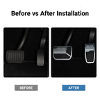 Anti-Slip Pedal Covers for Model 3/Y | 2-Piece Set | Aluminum