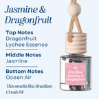 Brazilian Jasmine & Pink Dragonfruit Scented Car Freshener