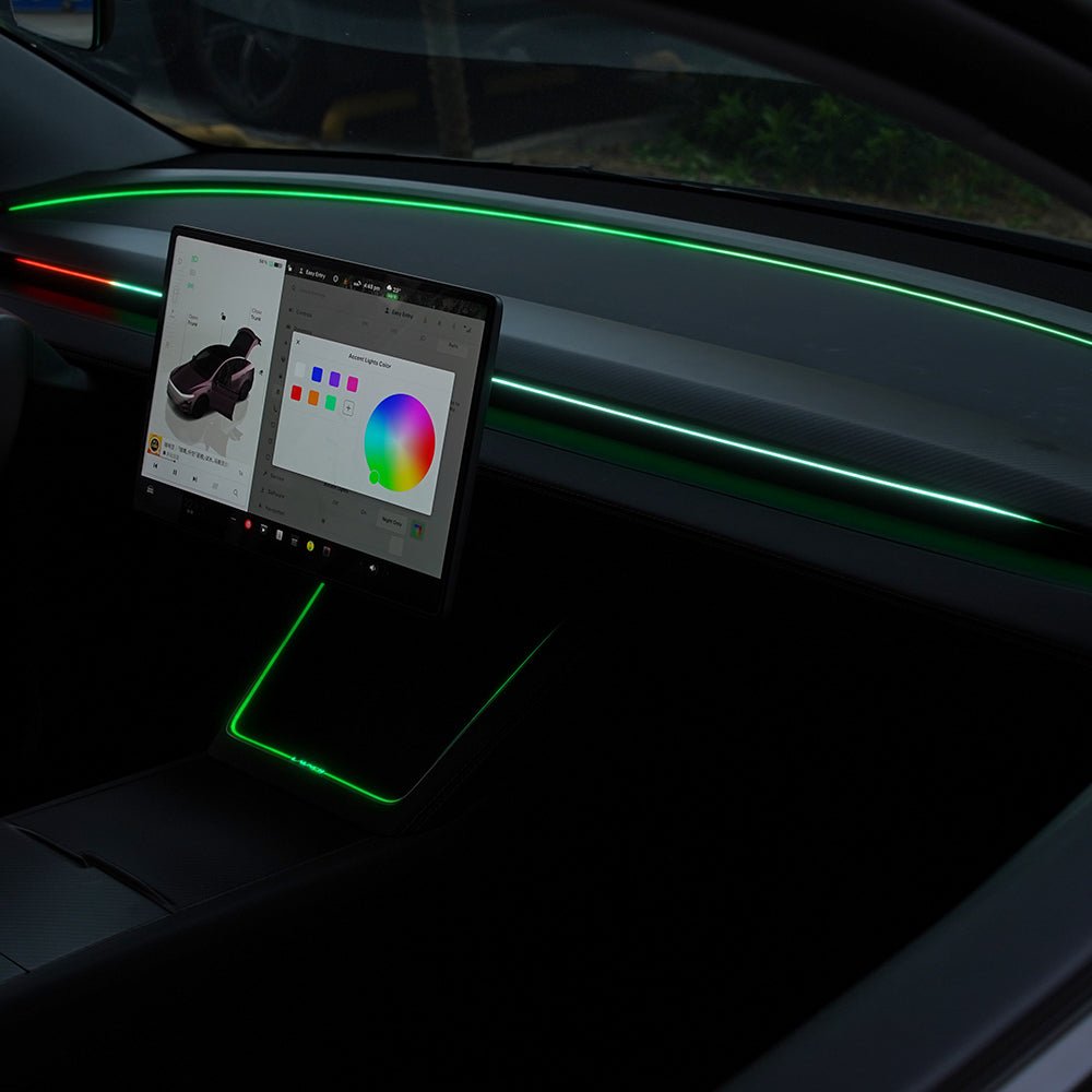 NeuroLight丨Model 3/Y Dashboard RGB Lights with Integrated BSD System