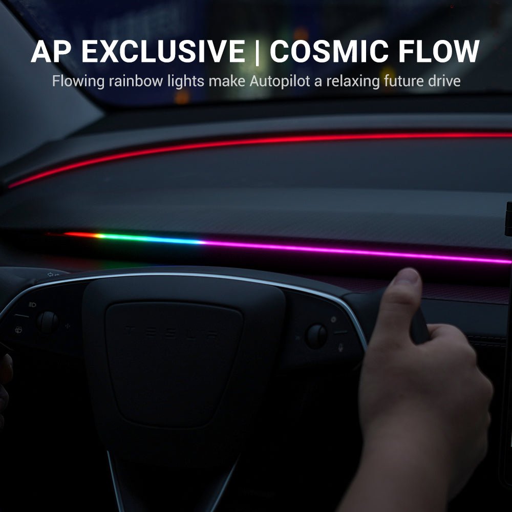 NeuroLight丨Model 3/Y Dashboard RGB Lights with Integrated BSD System