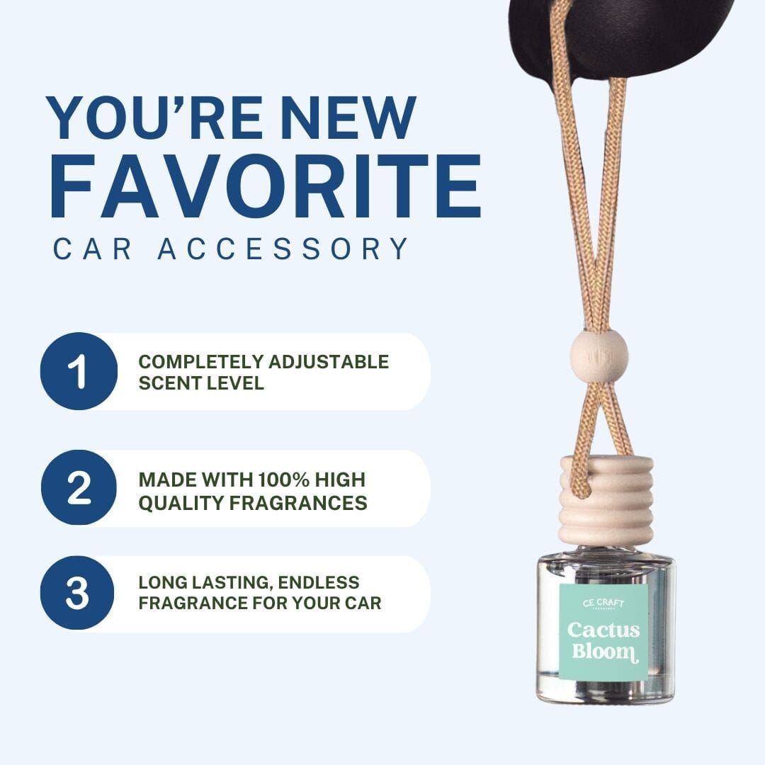 Cactus Bloom Scented Car Freshener