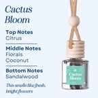 Cactus Bloom Scented Car Freshener